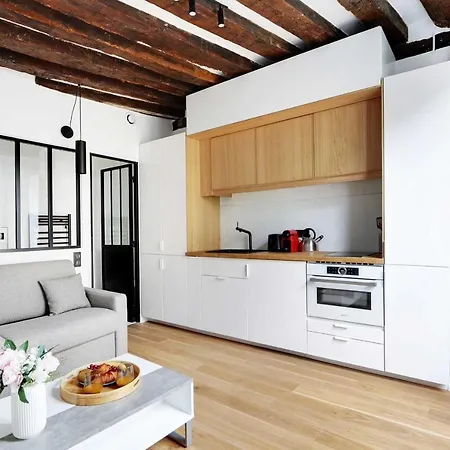 Hotel Studio 2p Renove Rue Des Archives Marais Clim 3