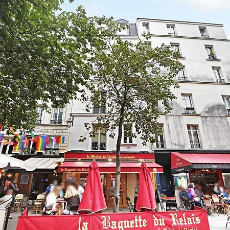 Hotel Studio 2p Renove Rue Des Archives Marais Clim 3