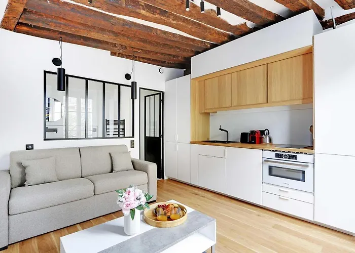 Studio 2p Renove Rue Des Archives Marais Clim 3 Hotel