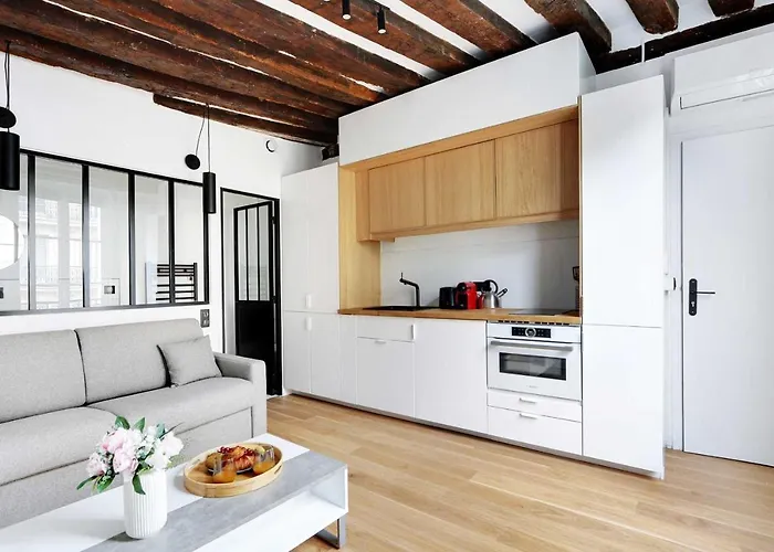 Hotel Studio 2p Renove Rue Des Archives Marais Clim 3