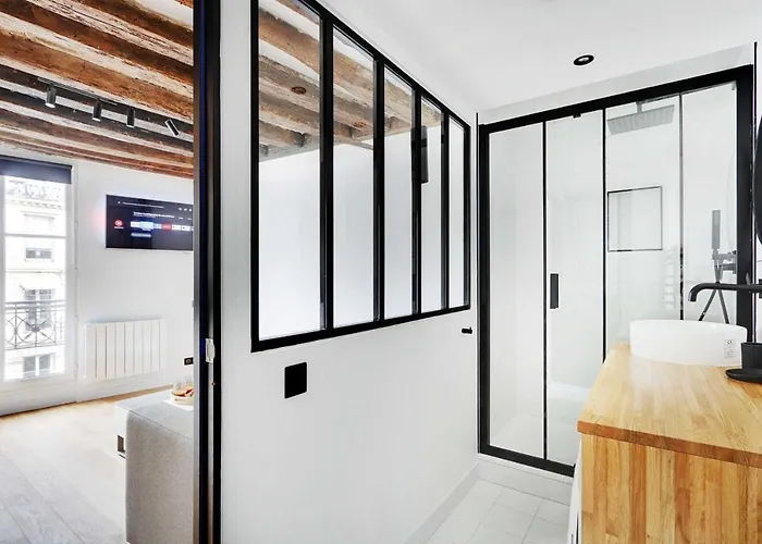 Hotel Studio 2p Renove Rue Des Archives Marais Clim 3