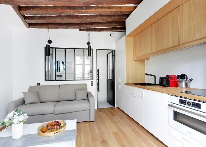 Studio 2p Renove Rue Des Archives Marais Clim 3 * باريس